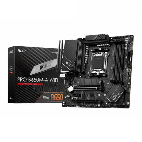 [08464] MSI PRO B760M-A WIFI mATX Motherboard